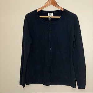 Qi Cashmere Cardigan Large